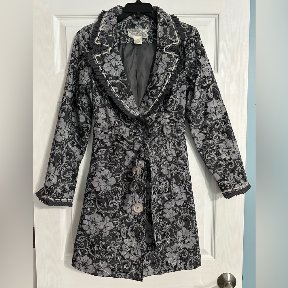 Anthropologie Nick and Mo Vintage inspired knee length coat - Size‎ Medium